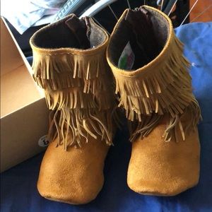 Gracious May Moccasin boots
